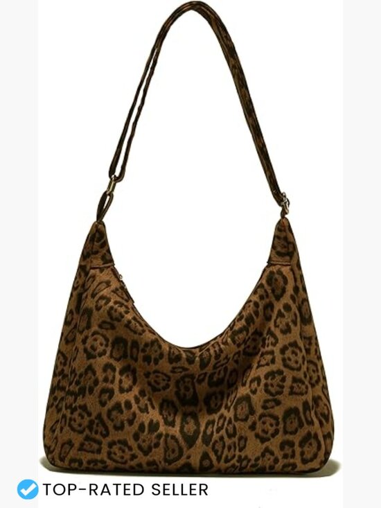 Handbags - Vegan Leather Crossbody Hobo Bag Foldable Slouchy Shoulder Purse Adjustable